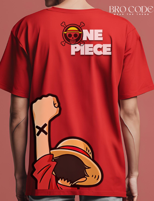 One Peice Anime Oversized T-shirt