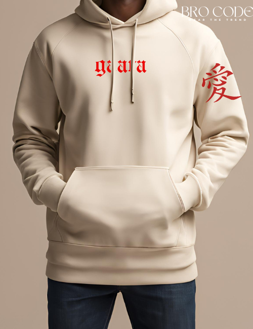 Gaara Cream color Hoodie | Unisex