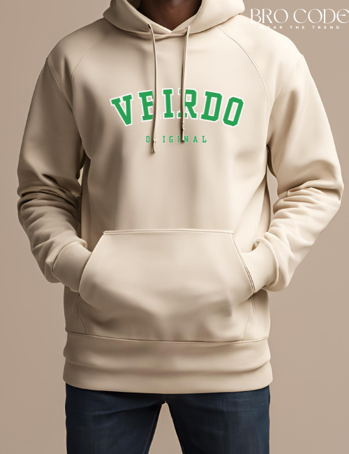 Vierdo Cream color Hoodie  | Unisex